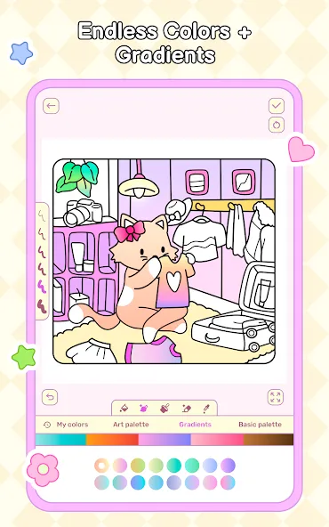 My Cute Friends: Coloring Book screenshot 17