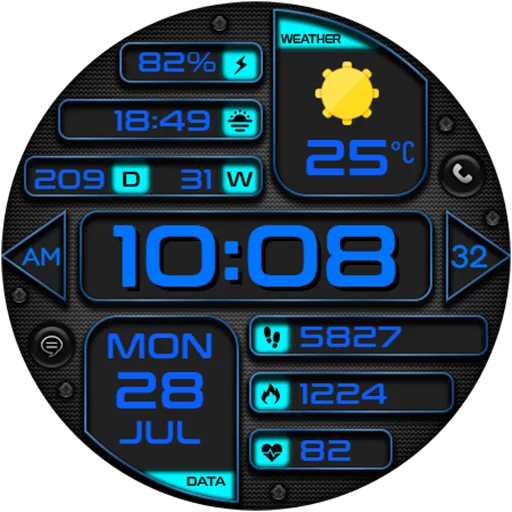 DIGI TARCUMAN CTS40 Watch face screenshot 19