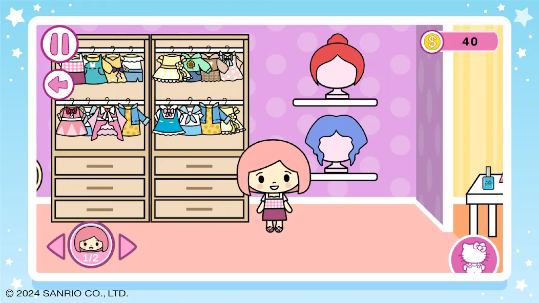 Hello Kitty:美容院 screenshot 7