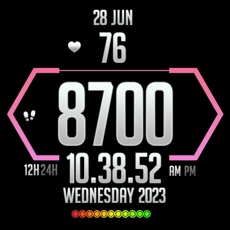 MJ085 Health Watch Face screenshot 28