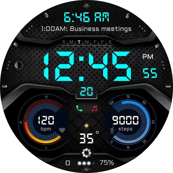 A470 Car Dashboard Face screenshot 29