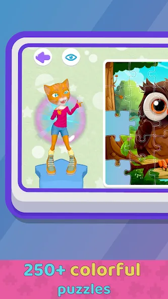 Jigsaw Puzzle: Kitty Magic Art screenshot 1