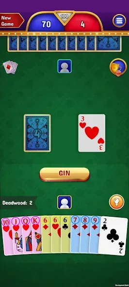 Gin Rummy - Classic Cards Game screenshot 1