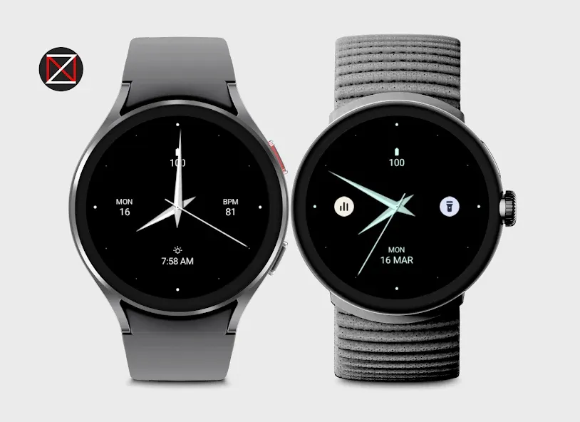 Minimalist Analogue Watch Face screenshot 3