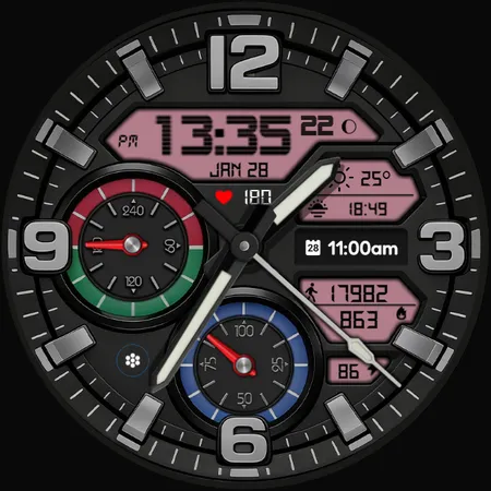 Vectora One Hybrid Watch Face screenshot 39