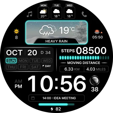 SamWatch Digital Weather 7 screenshot 36