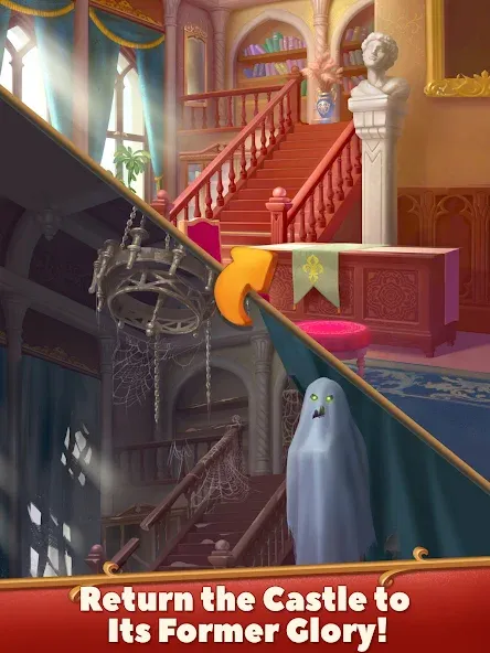 My Castle. Merge & Story screenshot 8