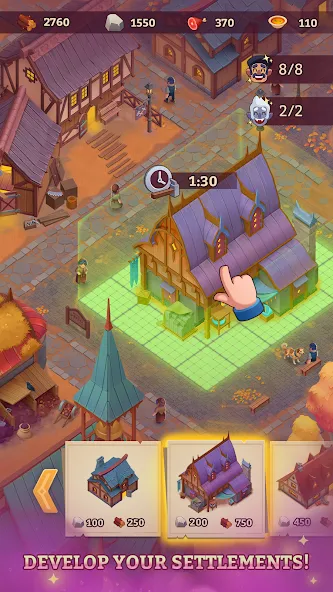 Vampire Legacy. City Builder screenshot 1