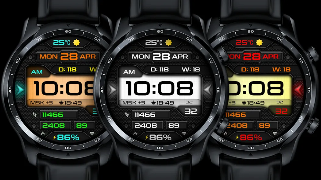 REDENTION Watch face screenshot 1