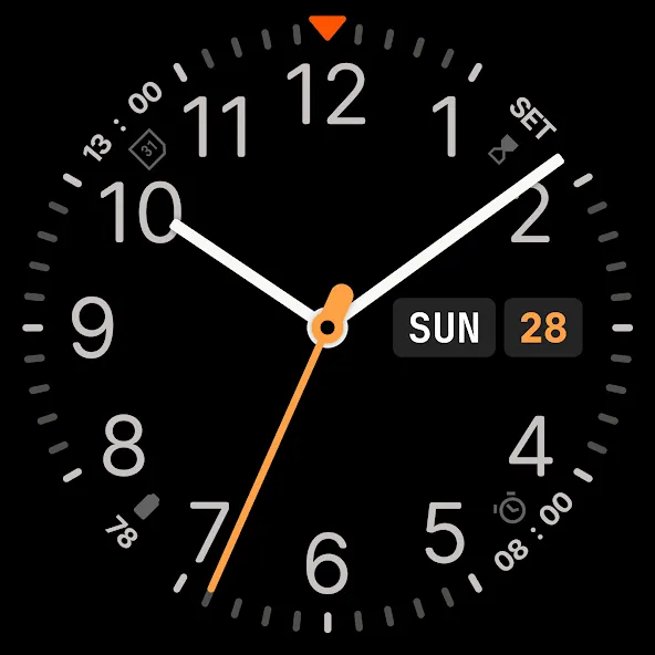 Lagom Modern Analog Watch Face screenshot 39