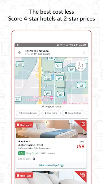 Hotwire: Hotel Deals & Travel screenshot 3