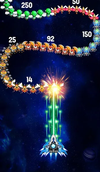 스페이스 슈터: 외계인 슈팅게임 screenshot 7