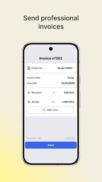 Shine Invoicing & Bookkeeping screenshot 2