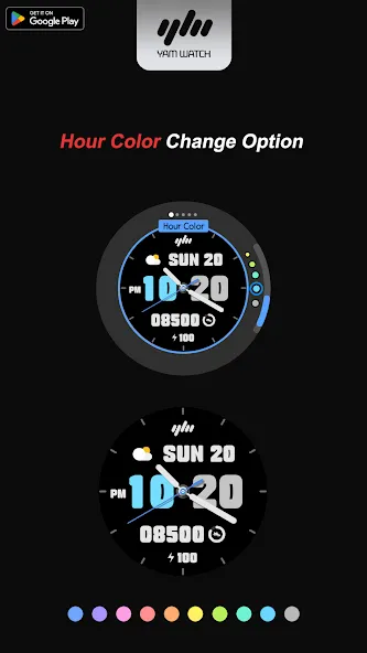 YamWatch Analog 11 screenshot 4