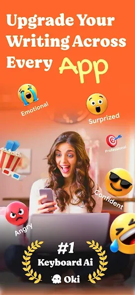 AI Keyboard: Smart Oki screenshot 1