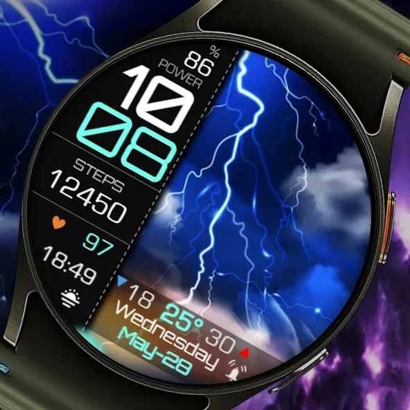 Animated Weather Minimal IW09 screenshot 5