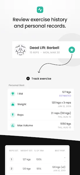 FitHero - Gym Workout Tracker screenshot 8
