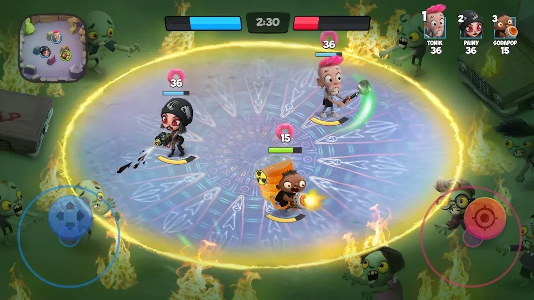 Donut Punks: Online Epic Brawl screenshot 2