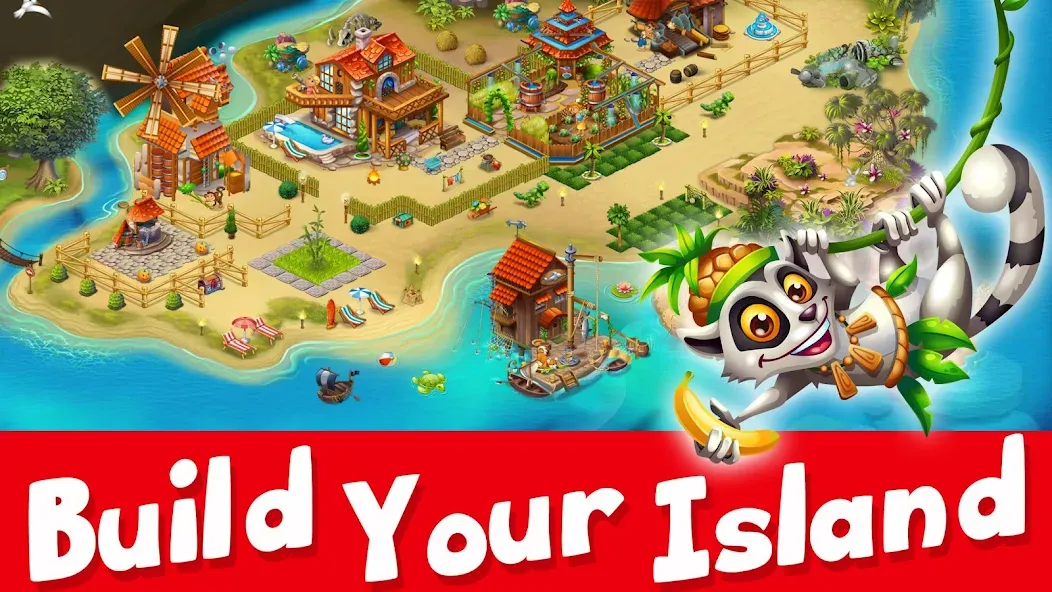 Tropic Trouble Match 3 Builder screenshot 10