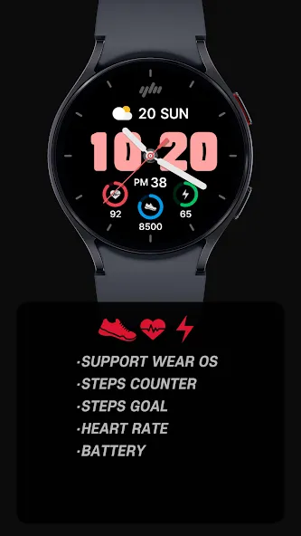YamWatch Analog 13 screenshot 2
