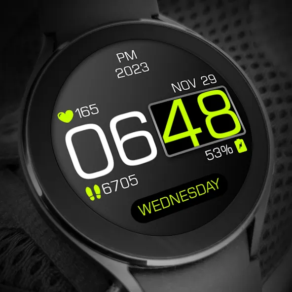 Key109 Digital Sport WatchFace screenshot 7