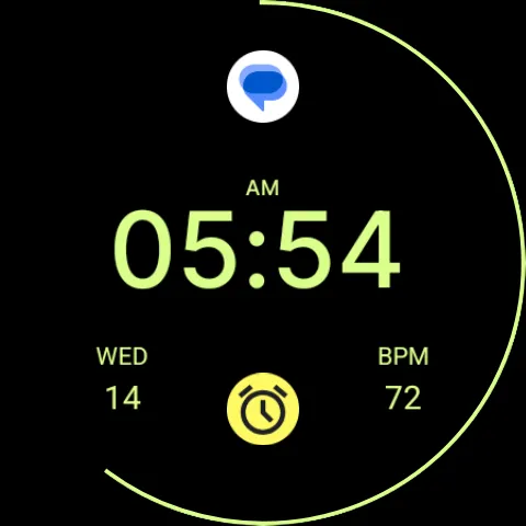 Black Face Watch Face screenshot 7