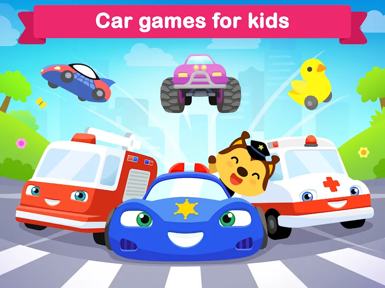 Car games for kids & toddler screenshot 5