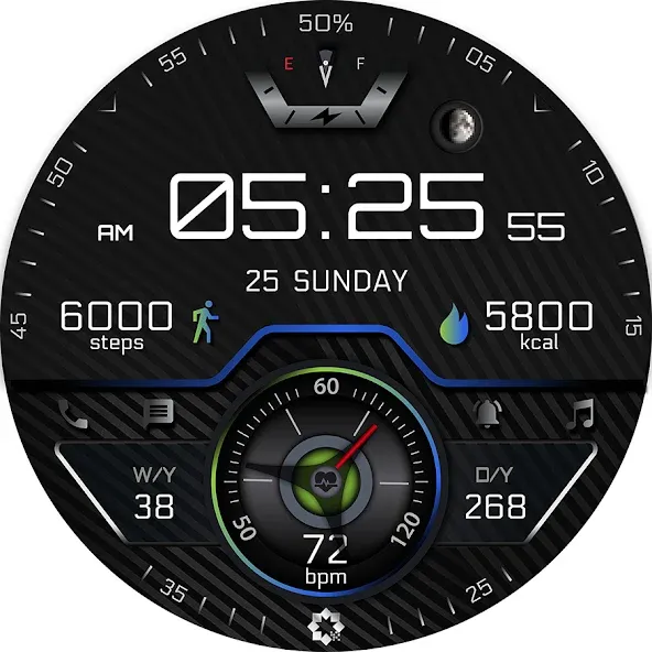 A405 Wear OS Watch Face screenshot 26