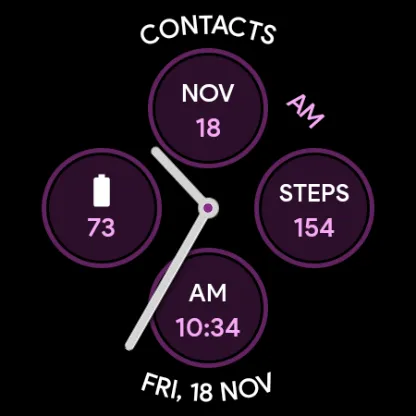 JHW Analog You: Watch face screenshot 7