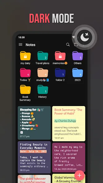노트: 컬러 폴더 & 할 일 목록 screenshot 8