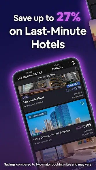 HotelTonight: Hotel Deals screenshot 1