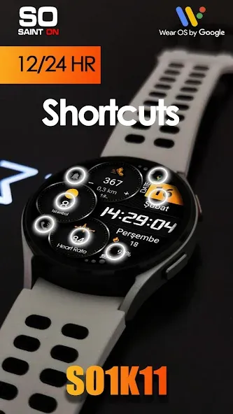 SO1K11 Sport Watchface screenshot 4