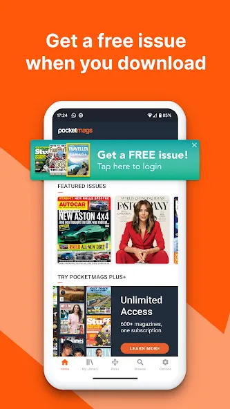 Pocketmags Magazine Newsstand screenshot 2