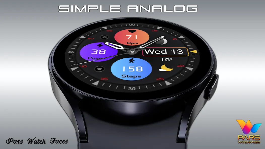Simple Analog Watch Face screenshot 3