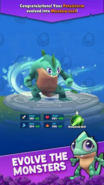 Negamon Lite: Monster Battle screenshot 3