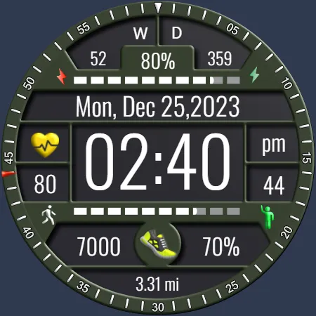 Iris503 Digital Watch Face screenshot 10