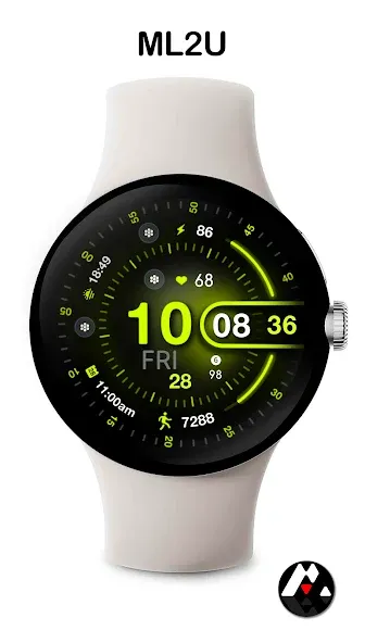 ML2U 220 Watch Face screenshot 6