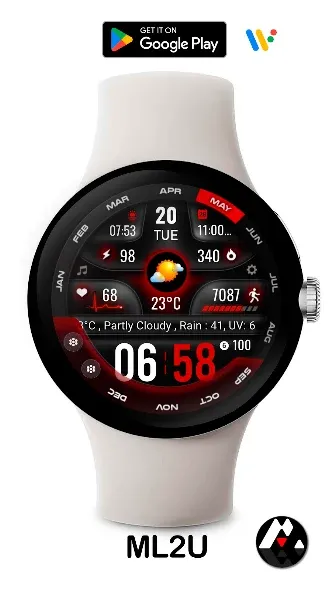ML2U 230 Watch Face screenshot 7