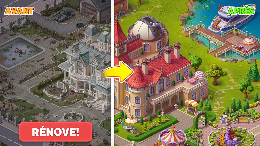 Home Mansion:Rénover un manoir screenshot 4