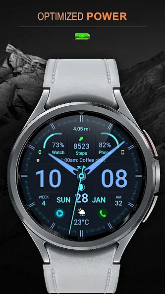 WFP 320 Hybrid watch face screenshot 5