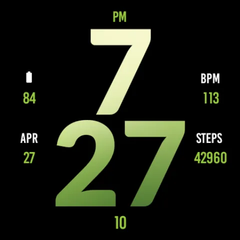 Army Green Watch Face screenshot 5
