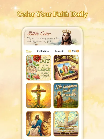 Bible Color Paint By Number screenshot 11