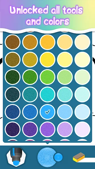 Drawing Princess Coloring Game screenshot 12
