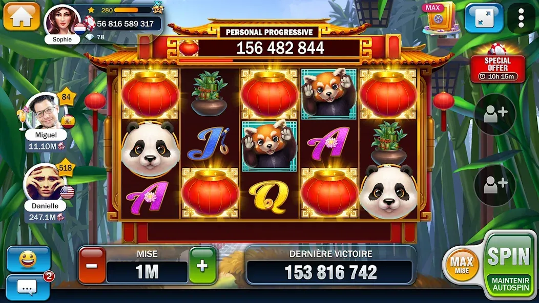 Huuuge Casino en ligne 777 screenshot 7