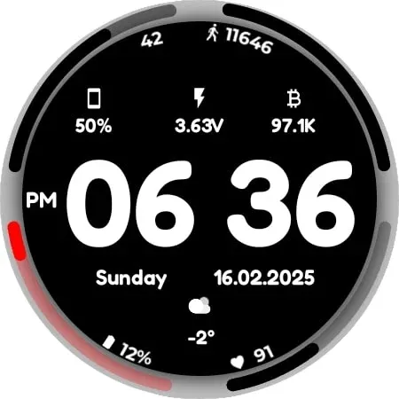 GRBL Bars Watchface screenshot 19