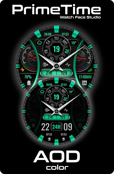 PT43 Hybrid Watch Face screenshot 8