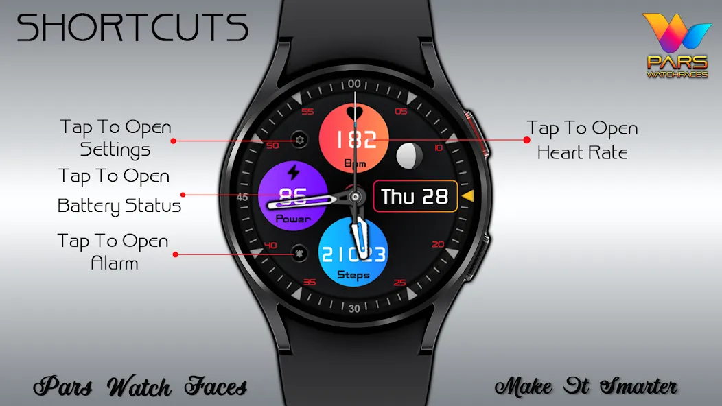 Simple Analog Watch Face screenshot 5