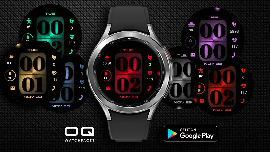 Digital Basic 5 Wear OS 4+ screenshot 10