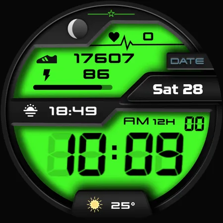 Colorful Digital Watch Face screenshot 38