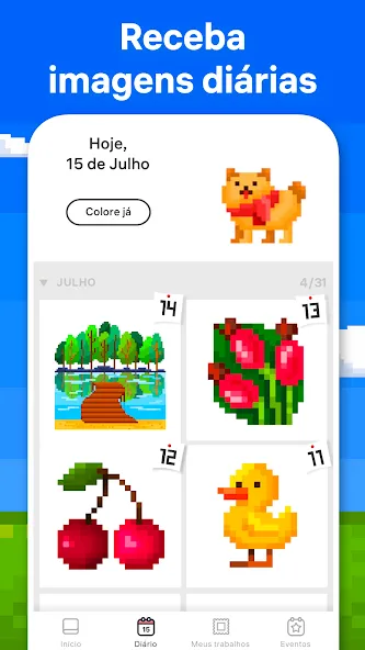 Pixel Art - Jogo de Pintar screenshot 6
